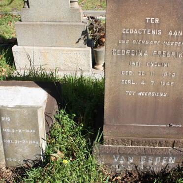 EEDEN Geordina Fredrika, van nee ENSLIN 1873-1948