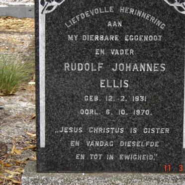 ELLIS Rudolf Johannes 1931-1970