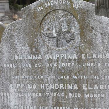 ELARIO Johanna Wippina 1864-1886 :: ELARIO Wippina Hendrina 1846-1892