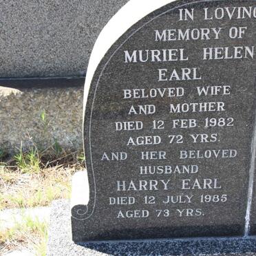 EARL Harry -1985 &amp; Muriel Helen -1982