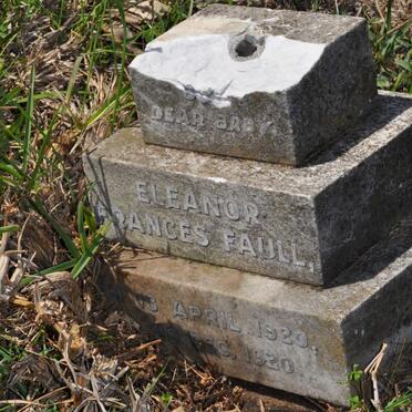 FAULL Eleanor Frances 1920-1920