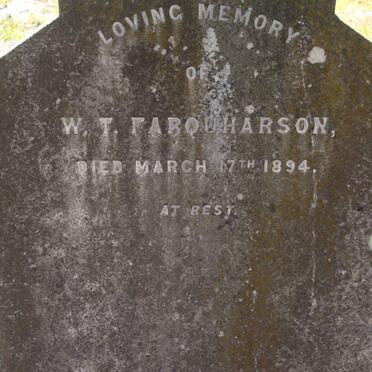 FARQUHARSON W.T. -1894