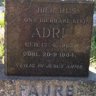 FAURE Adri 1962-1964