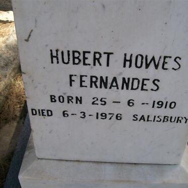 FERNANDES Hubert Howes 1910-1976