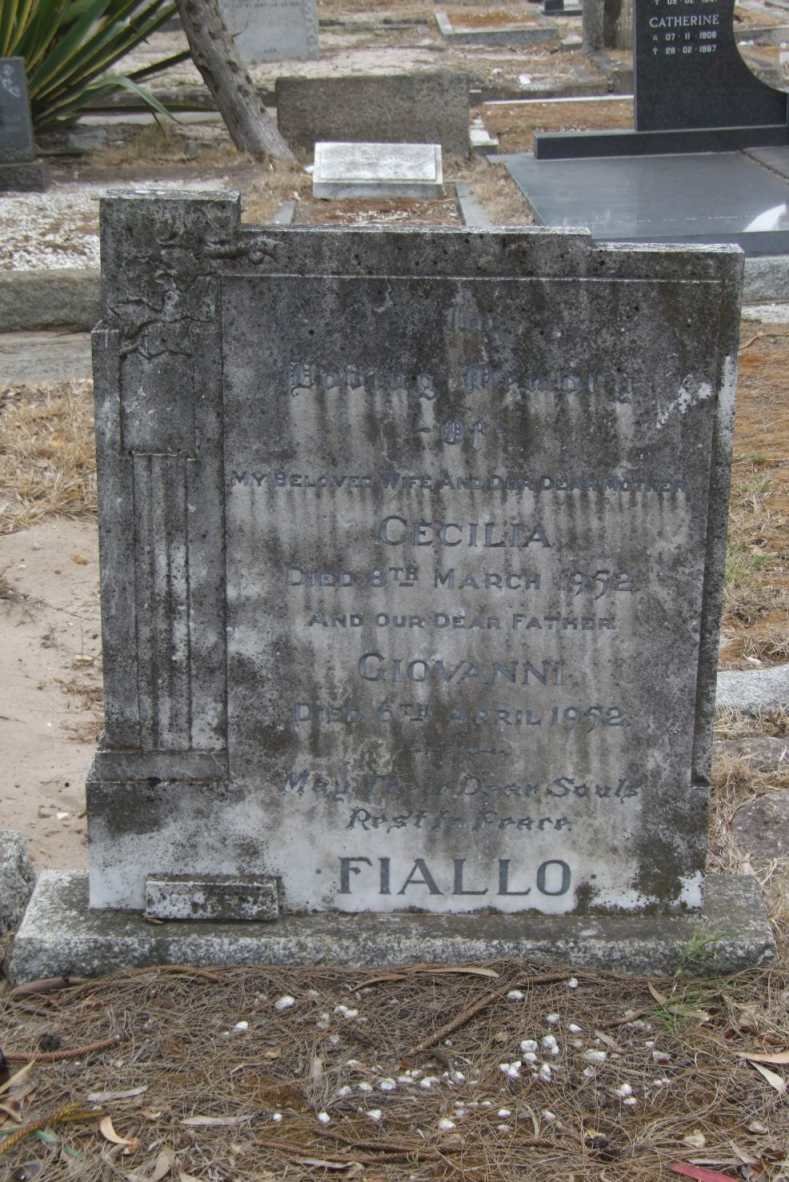 FIALLO Giovanni -1952 &amp; Cecilia -1952