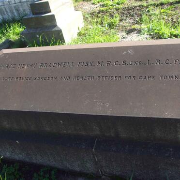 FISK George Henry Bradwell 1853-1893
