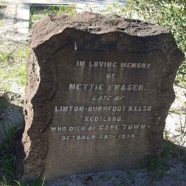 FRASER Nettie -1934