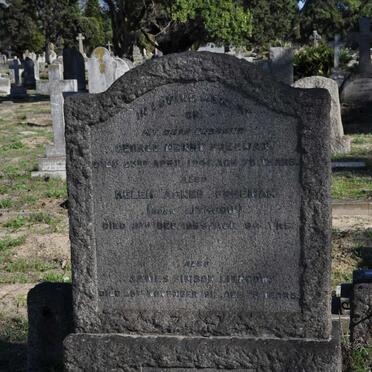 FREEMAN George Henry -1941 &amp; Helen Agnes LITHGOW -1959 :: LITHGOW James Simson-1913
