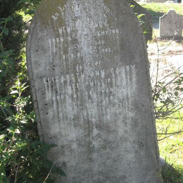 GANDY Henry 1846-1903 & Elizabeth Ann PHILLIPS 1847-1915