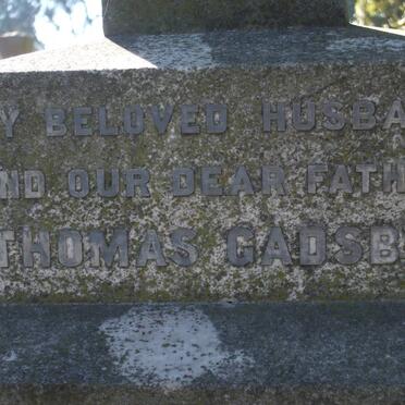 GADSBY Thomas