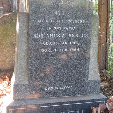 GOOSEN Adrianus Albertus 1913-1954