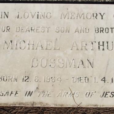 GOSSMAN Michael Arthur 1964-1981