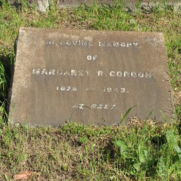 GORDON Margaret R. 1878-1948