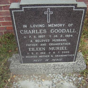 GOODALL Charles 1907-1984 &amp; Eileen Muriel 1912-2005