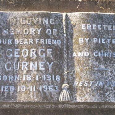 GURNEY George 1918-1963