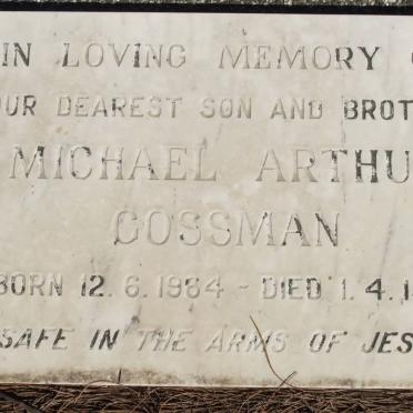 GOSSMAN Michael Arthur 1964-1981