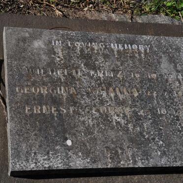 GULTIG Wilhelm Fritz -1918 :: GULTIG Georgina Johanna -1955 :: GULTIG Ernest George -1918