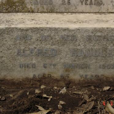 HANDLEY Alfred -1902