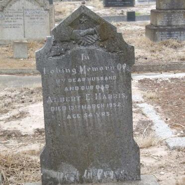 HARRIS Albert E. -1952