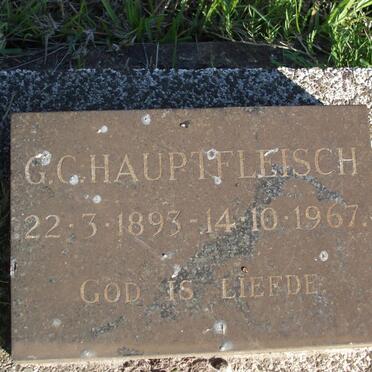 HAUPTFLEISCH G.C. 1893-1967