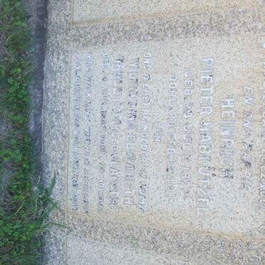 HABLUTZEL Heinrich Pieter 1873-1942 &amp; Wilhelmina Elizabeth ?