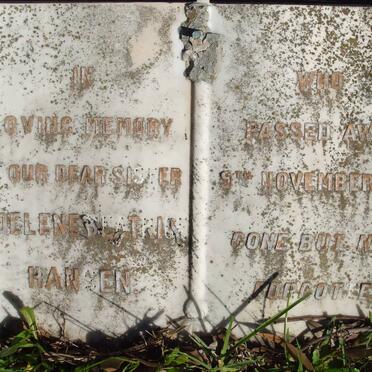 HANSEN Delene Beatrice -1951