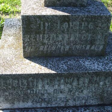 HANSLO Christian Edward -19?? 