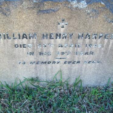 HARPER William Henry -1936