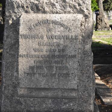 HARKER Thomas Woodville -1917