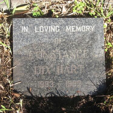 HART Constance, DIX 1903-1992