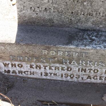 HARRISON Robert Ernest -1903