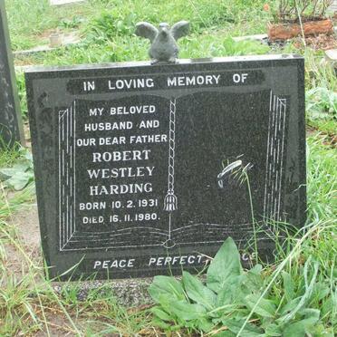 HARDING Robert Westley 1931-1980