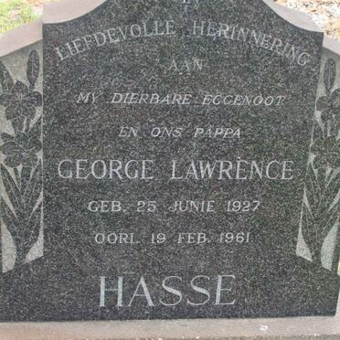 HASSE George Lawrence 1927-1961