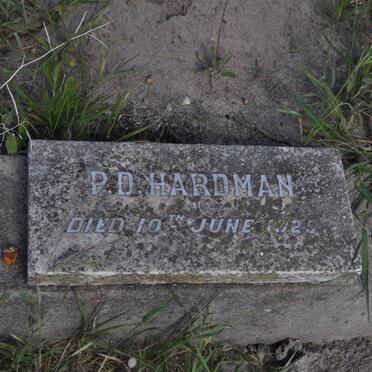 HARDMAN P.D. -1925