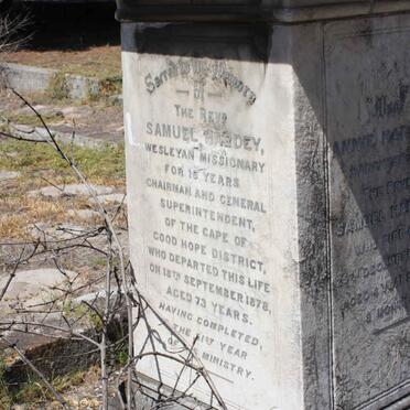 HARDEY Samuel -1878 
