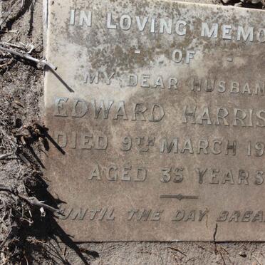HARRISON Edward -1932