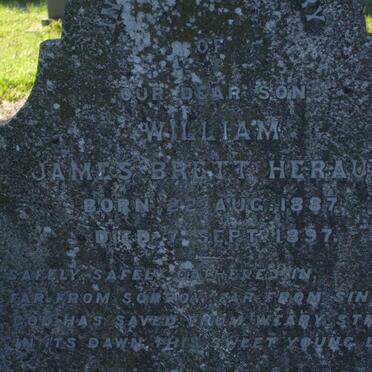 HERAUD William James Brett 1887-1897
