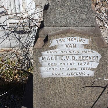 HEEVER Maggie, v.d. 1879-1918