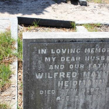 HEIDMANN Wilfred Maynard -1948
