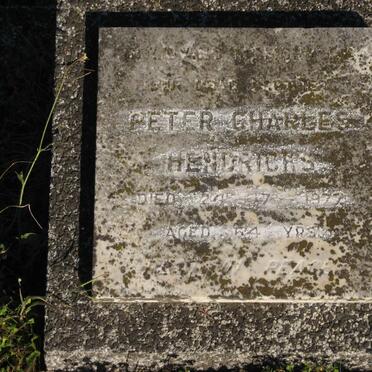 HENDRICKS Peter Charles -1977