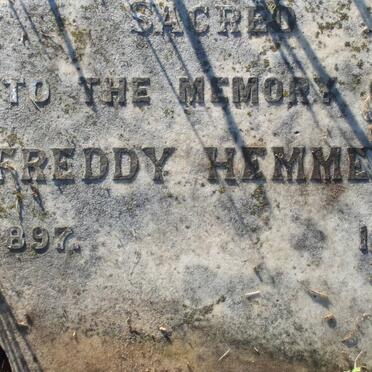 HEMMENS Freddy 1897-1913