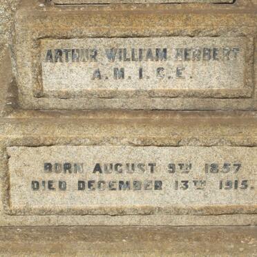 HERBERT Arthur William 1857-1915