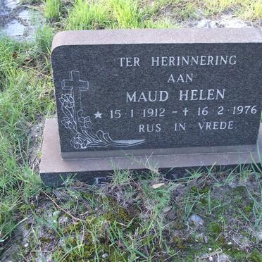 HELEN Maud 1912-1976