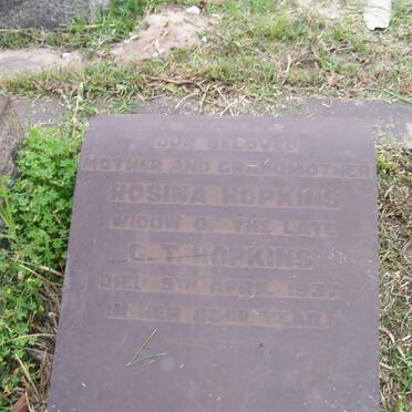 HOPKINS Rosina -1937