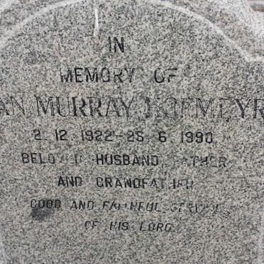 HOFMEYR Jan Murray 1922-1990