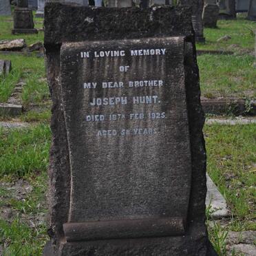 HUNT Joseph -1925