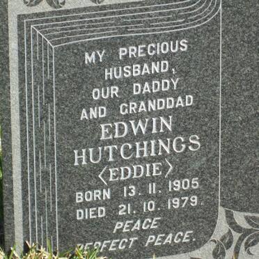 HUTCHINGS Edwin 1905-1979