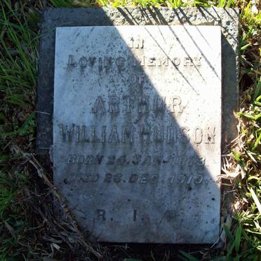 HUDSON Arthur William 1873-1919