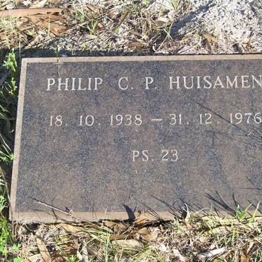 HUISAMEN Philip C.P. 1938-1976