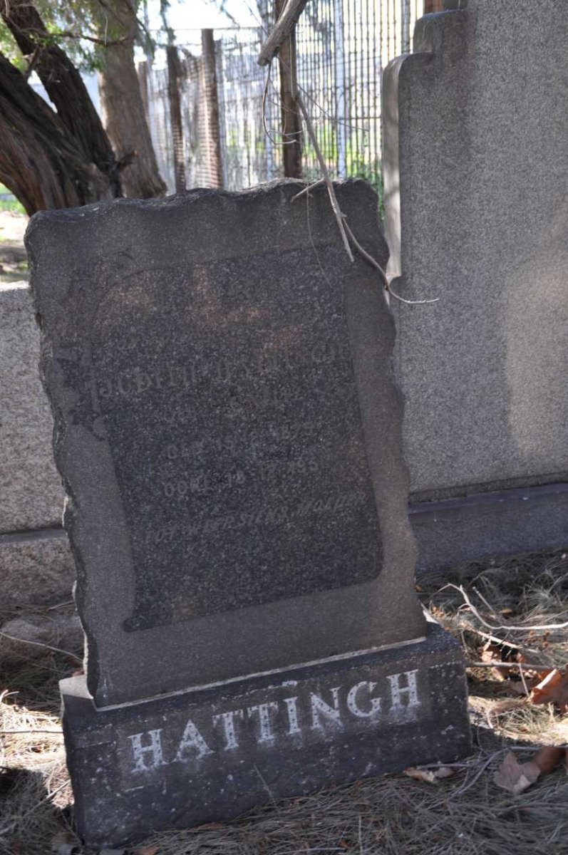 HATTINGH Judith Calitz 1875-1951